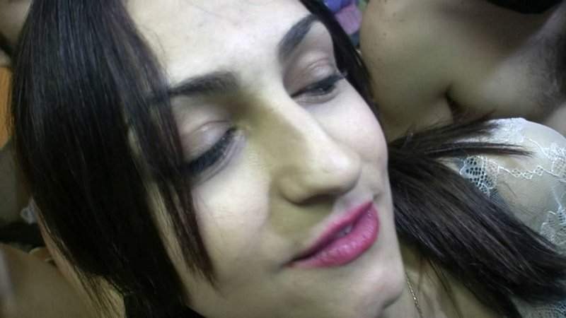 Slutty Linda up for a bukkake — 38