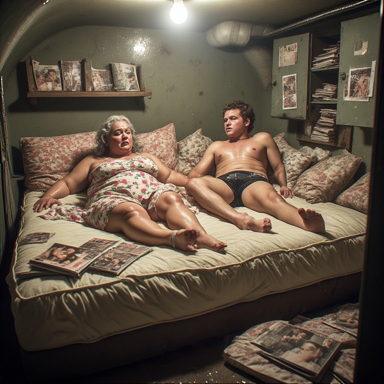 DutchCub surviving apocalypse with Fat Mature - p2 — 25