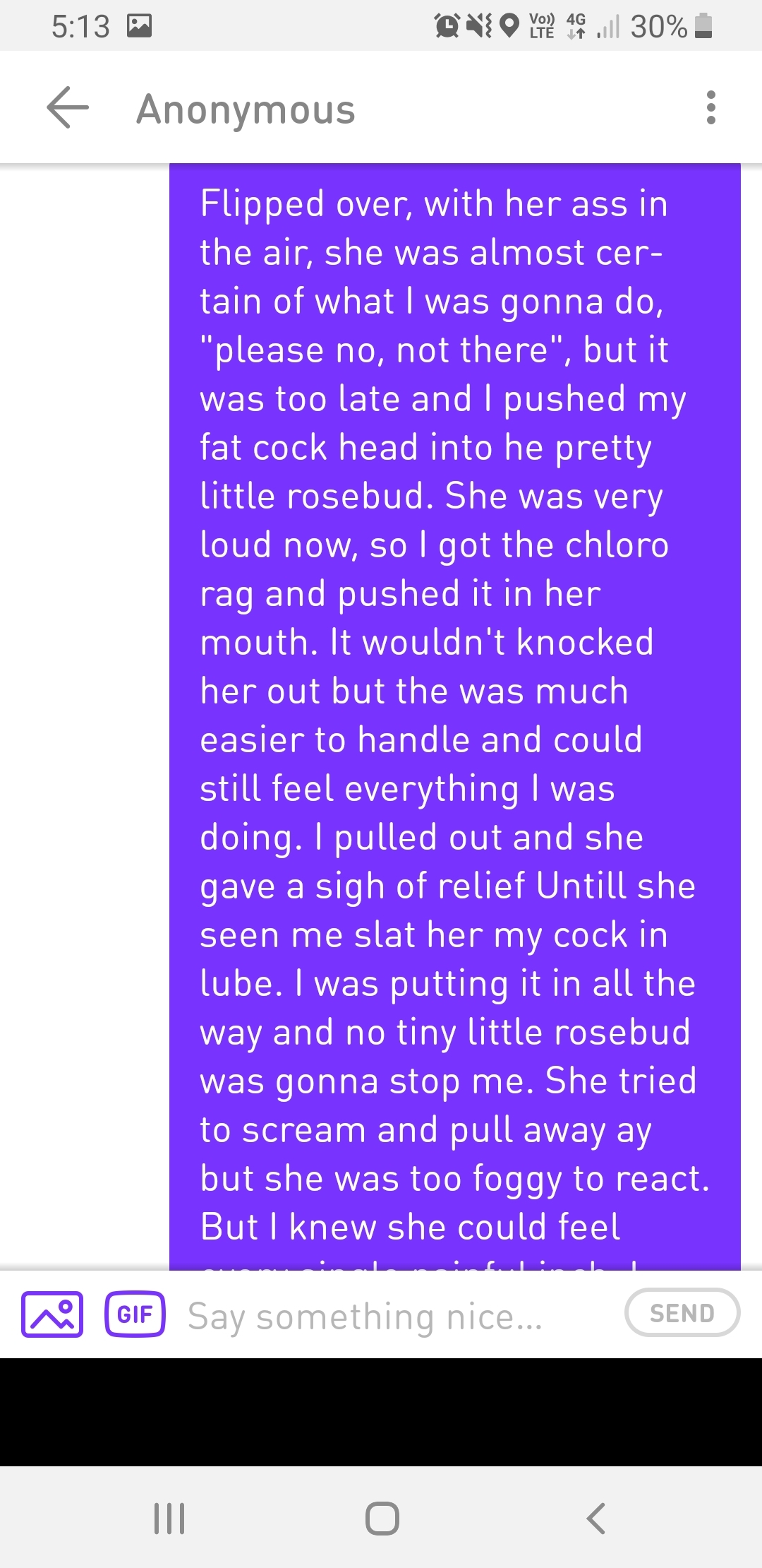 A story I was asked to make. Enjoy — 7