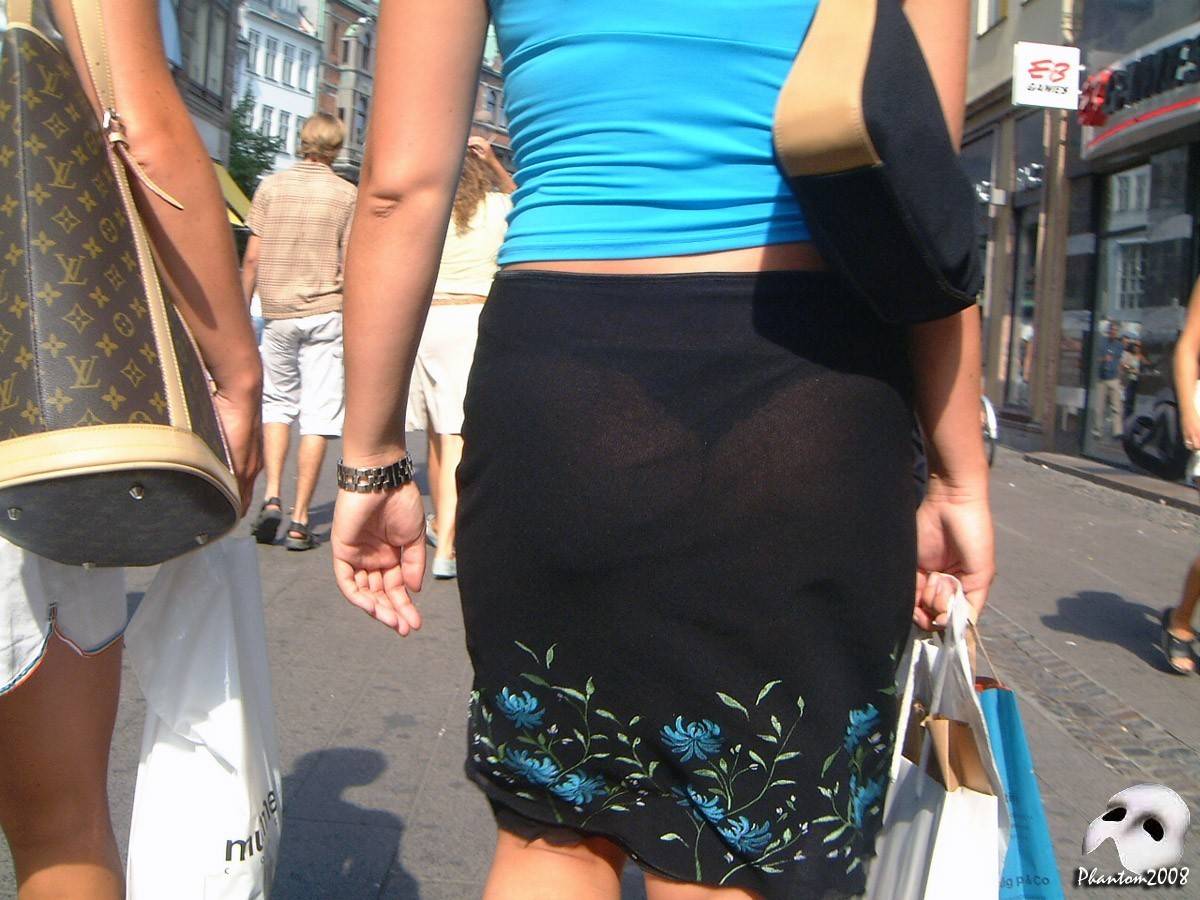 see thru in public — 18