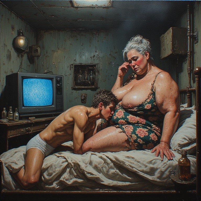 DutchCub surviving apocalypse with Fat Mature - p2 — 45