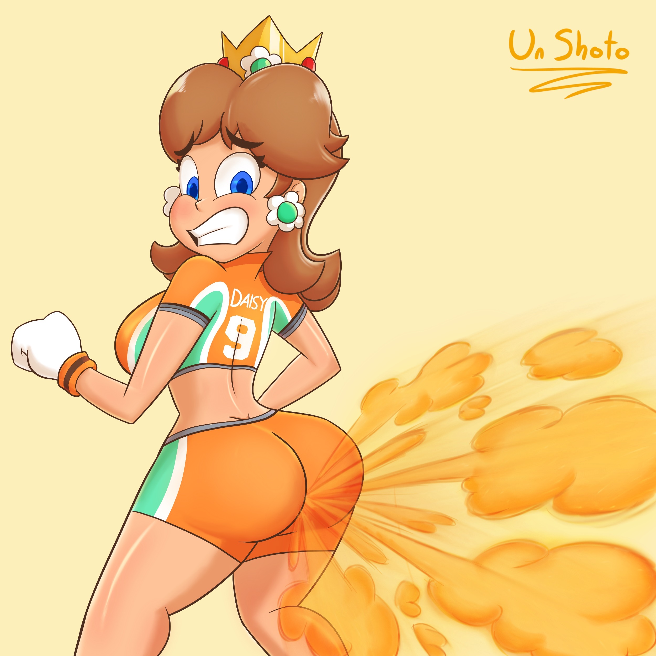 Princess Daisy Farting and Pooping — 23