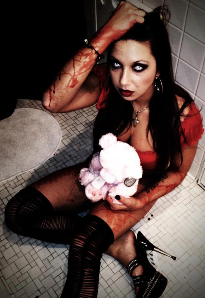PUNK,GOTH,TATS AND ROCKING BABES BY GINA AND TARA — 15